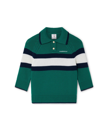 Colourblock Polo Shirt