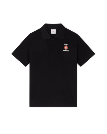 Logo Pique Polo Shirt