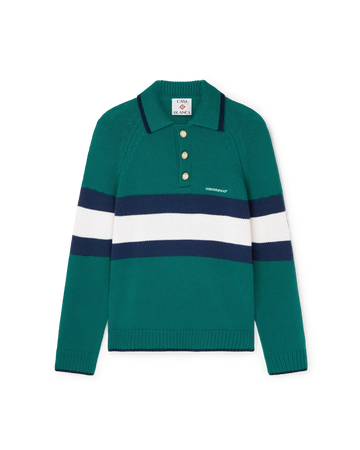 Colourblock Polo Shirt