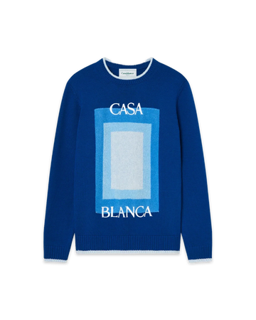 Logo Degrade Intarsia Jumper