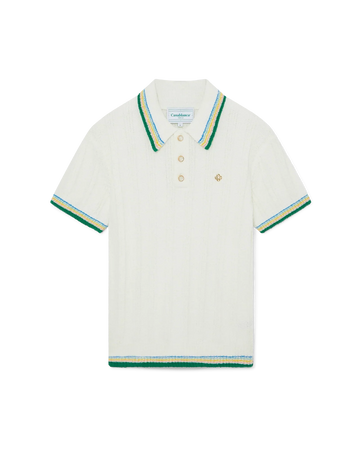Rib Boucle Polo Shirt