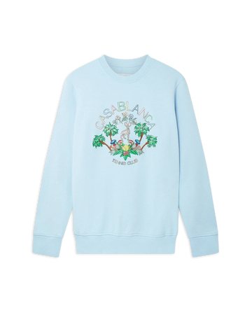 Blue Palm Springs Tennis Club Sweatshirt
