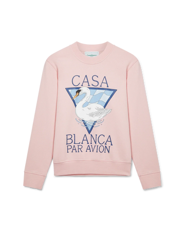 Casablanca Par Avion Screen Printed Sweatshirt