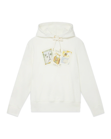 Souvenirs De Vacances Printed Hooded Sweatshirt