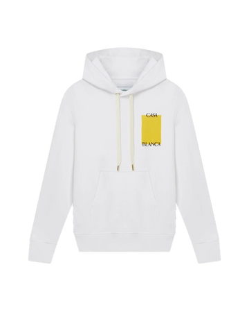 Casablanca Square Logo Hooded Sweatshirt